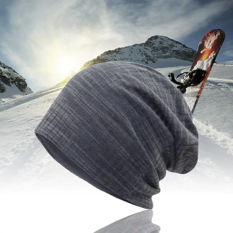 Сутулиться шапка бини Тонкий Мешковатые Головные уборы хлопок марли кепки s для