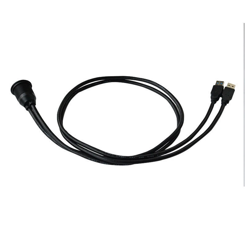 Автомобильное крепление для приборной панели USB 3 0 A штекер на гнездо панель