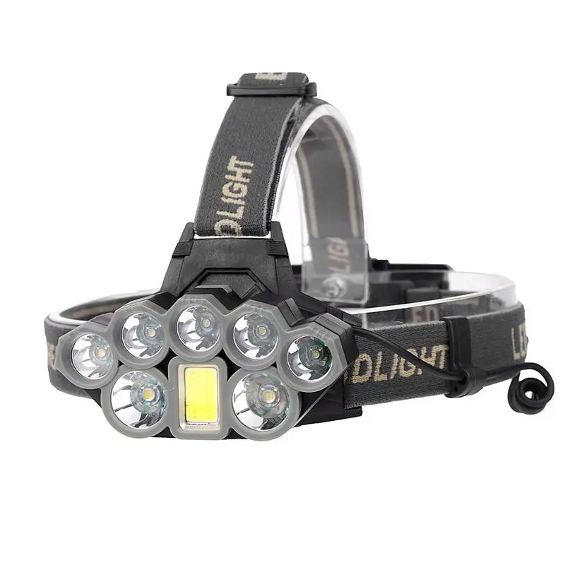 

90000 Lumens XMLT6 8T6 LED Headlights USB Charging Headlights Variable Focal Length Fishing Outdoor Glaring