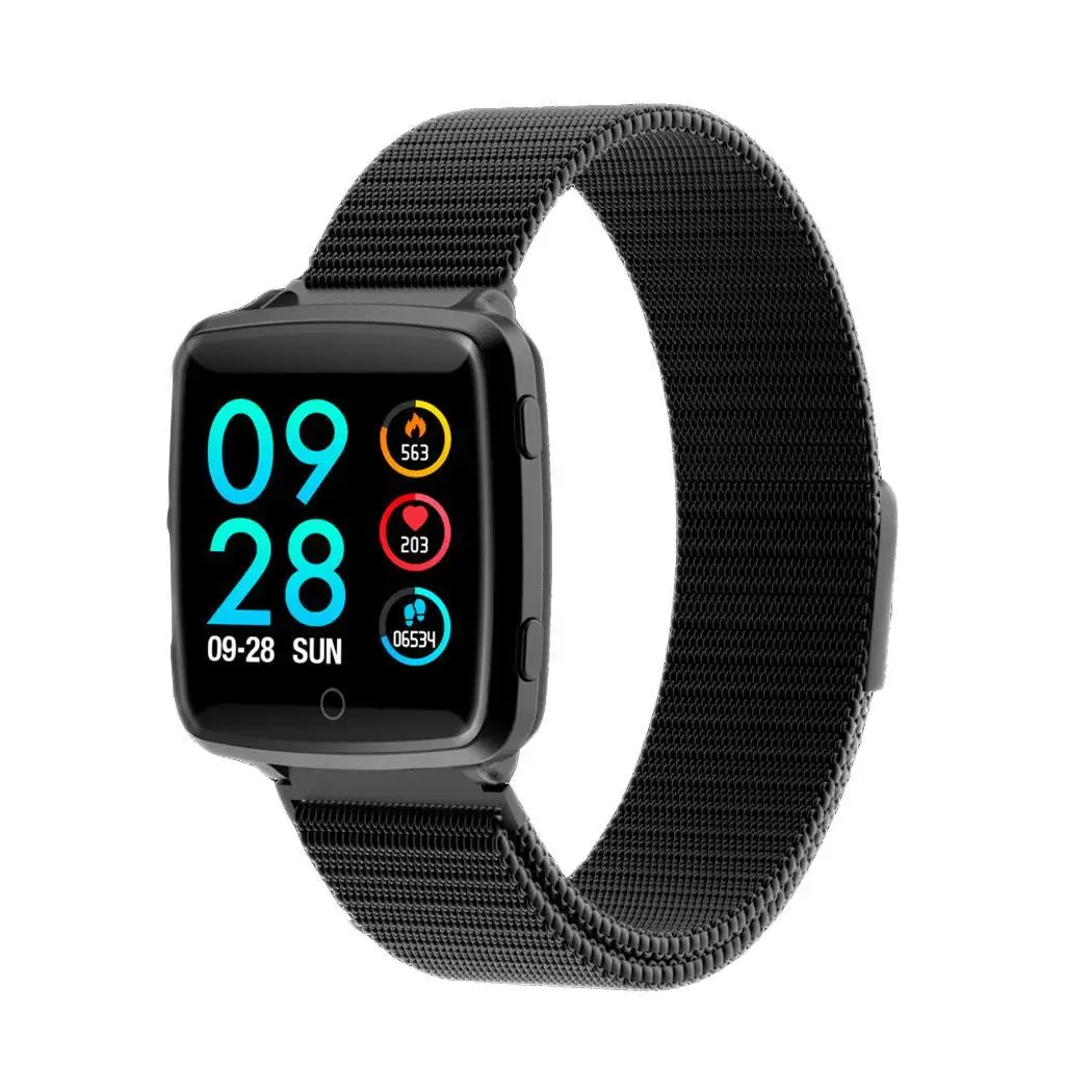 Шагомер часы Смарт сенсорный контроль браслет Спорт встряхнуть руку сделать