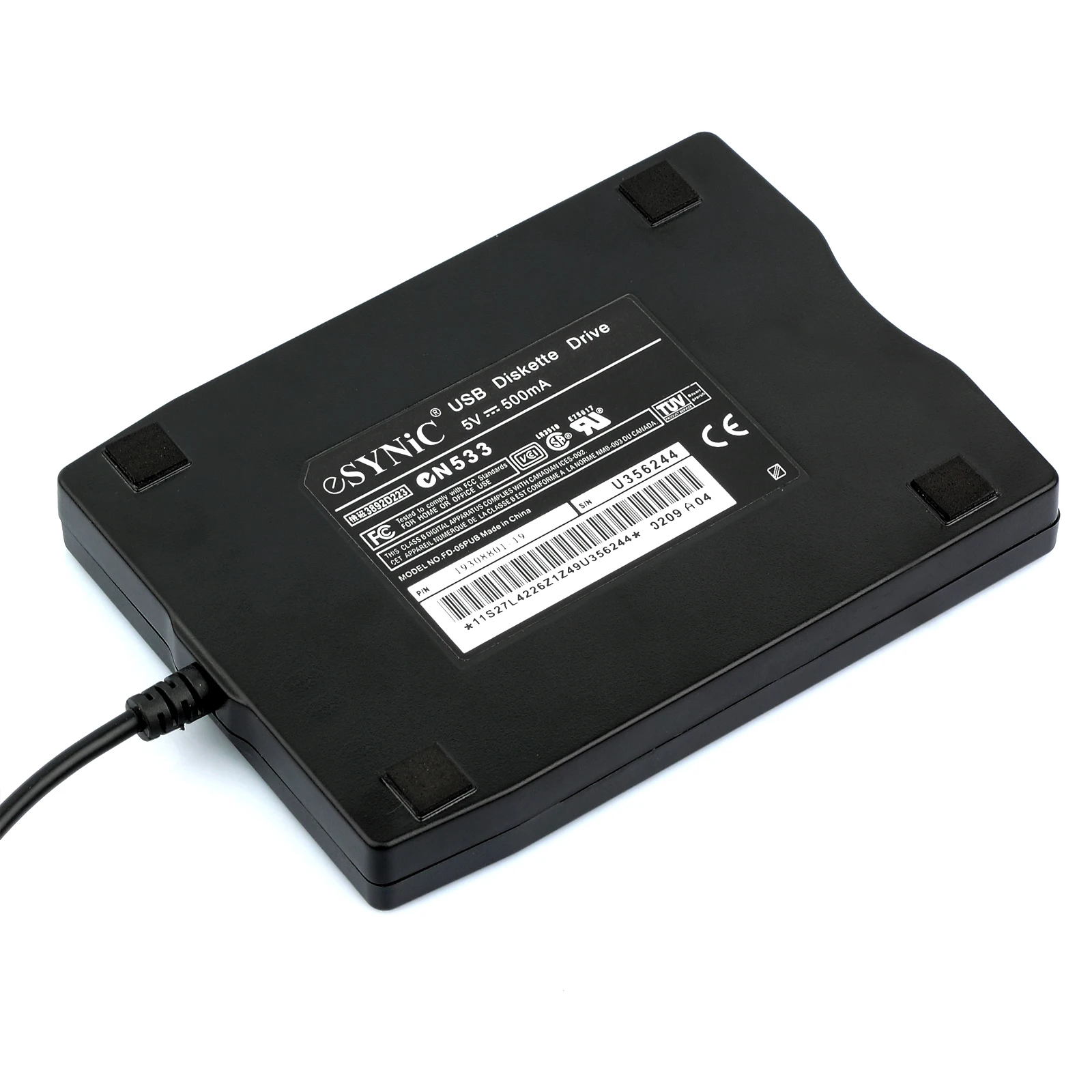 LiNKFOR Внешний USB 3 5 &quot1 44 МБ дисковод гибких дисков ПК ноутбук Diskette портативный