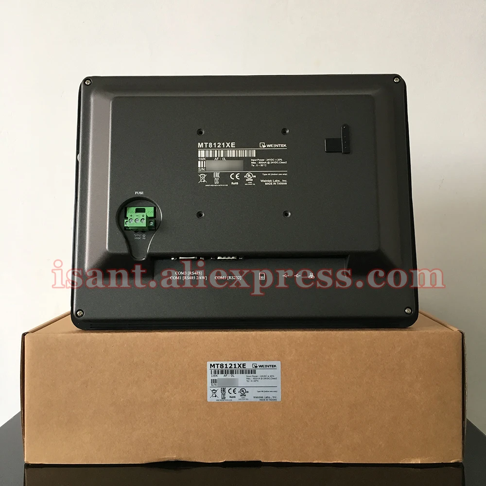 MT8121XE Weintek HMI 12 1 дюймов сенсорная панель Поддержка Ethernet (новый и оригинальный) |