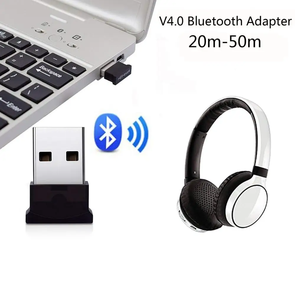 Highever usb адаптер 4 0 динамик беспроводная мышь Bluetooth музыкальный аудио приемник