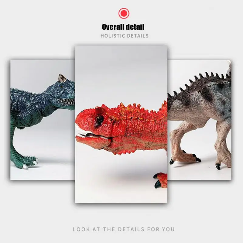 

Simulated Carnotaurus Model Solid Dinosaur Toy Set Wild Static Animal Model Action Figure Dinosaurs Toy for Boy excellently