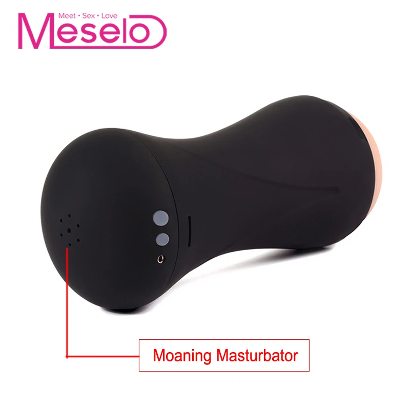 Meselo 10 Частотный вибрирующий мастурбатор для мужчин стонающий вибратор