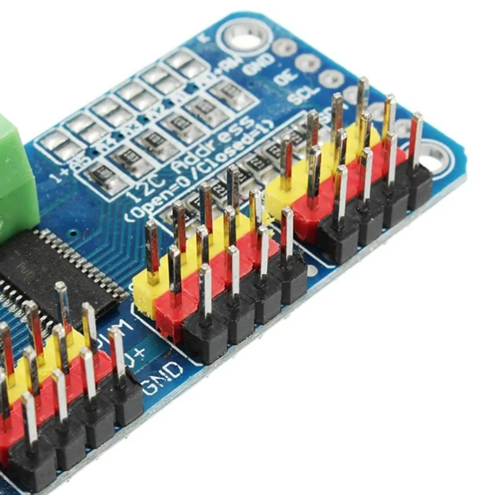 16 канальный 12 битный модуль PWM/Servo Driver I2C интерфейса PCA9685 для arduino Robot Raspberry pi shield module