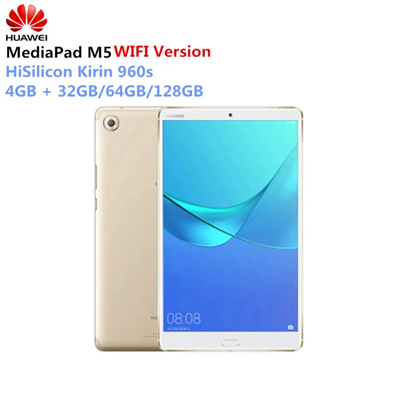 Huawei Mediapad M5 10 8 &quotAndroid 0 Octa Core wi fi планшет компьютер Kirin 960 s 2560x1600 2 K ips отпечаток