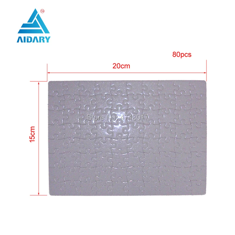 AIDARY 20pcs 13*18CM Customized Blank Jigsaw Puzzle 12small pieces | Компьютеры и офис