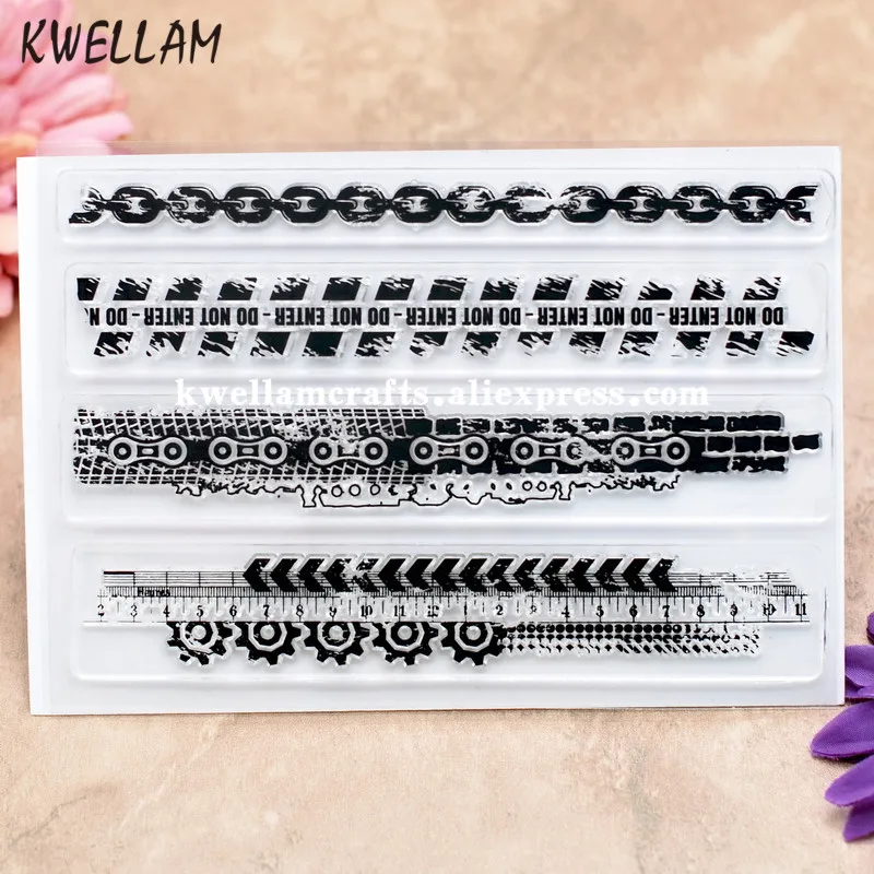 Линейка для цепи не вставляйте в строку скрапбукинга фото открыток резиновая