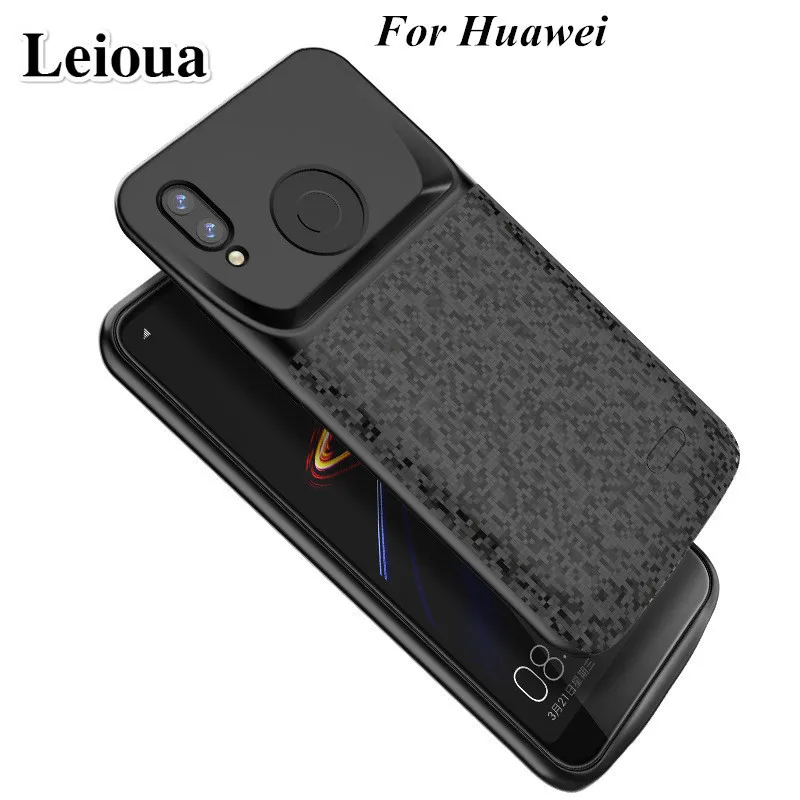Новый силиконовый чехол Leioua с зарядным устройством для Huawei P20 P30 Lite Nova 3e Honor 10 8 9