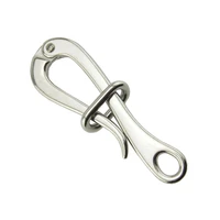 316 stainless steel diving buckle accessory quick release clip shackle slip link for sailing boat yacht pelican hook 98147mm