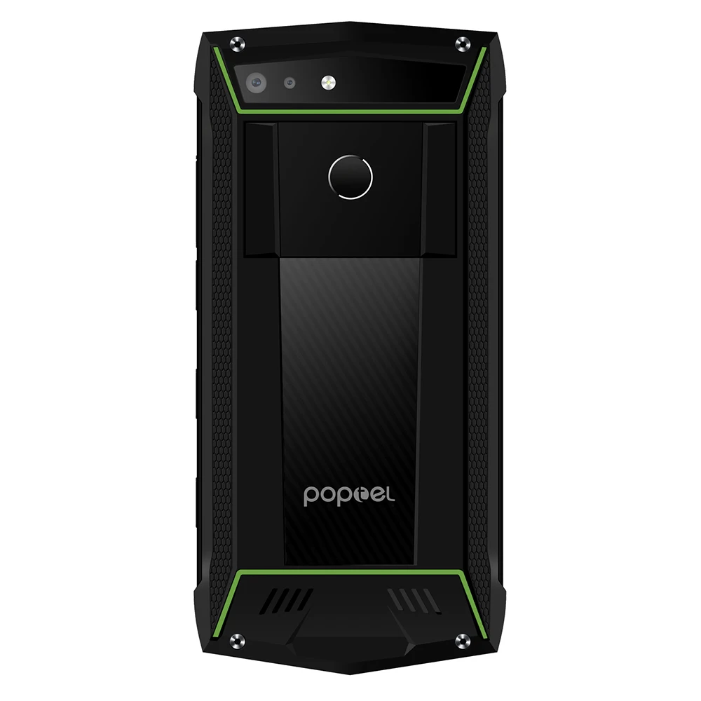Poptel P60 прочный 4G мобильный телефон IP68 Водонепроницаемый 5 7 дюйма 6 GB 128 5000 mAh NFC