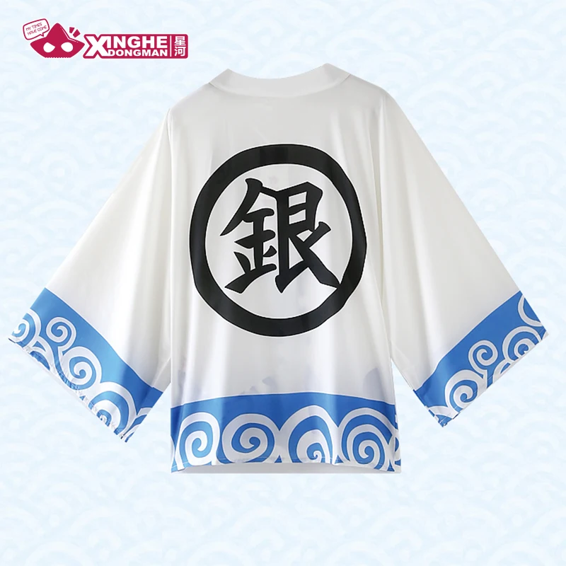 Milky Way аниме гинтама Haori Саката гинтоки Shimura Shinpachi FGO Harajuku унисекс юката |