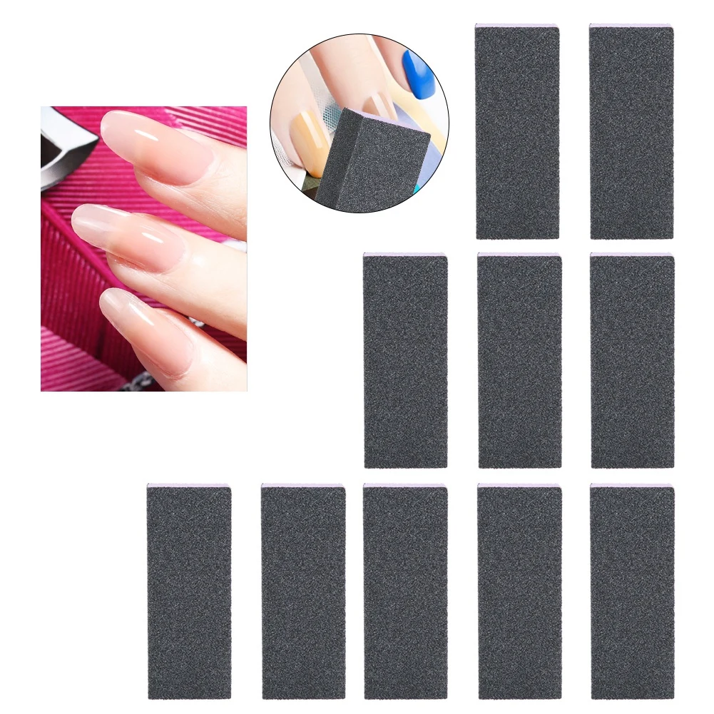 10 шт./компл. губка для ногтей буферная пилка блоки удаления омертвевшей кожи