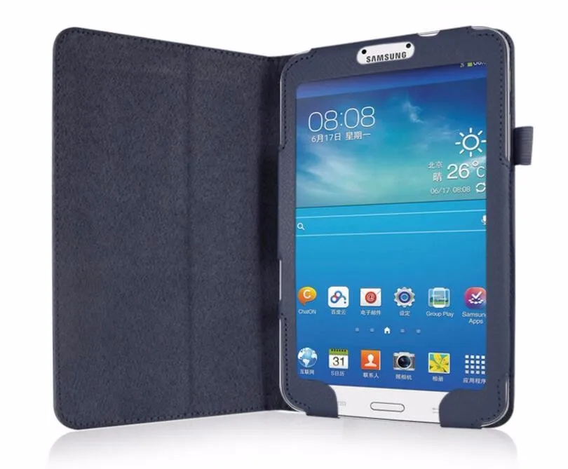 Флип чехол с подставкой для Samsung Galaxy Tab 3 8 0 T310 T311 кожаные чехлы планшетов Tab3 SM
