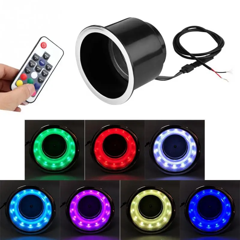 RGB LED свет напиток подстаканник с дистанционным управлением морской лодки автомобиль грузовик RV