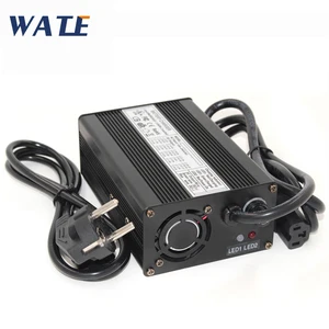 58 8v 3a li ion battery charger with fan 58 8v smart charger use for 51 8v 52v 14s electric bike battery pack free global shipping