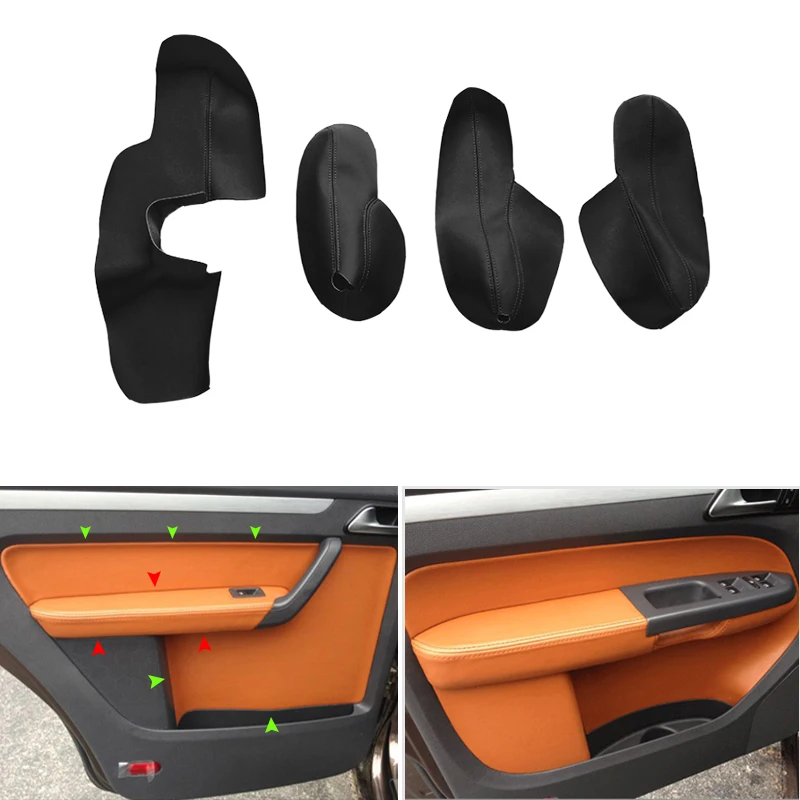 4 шт. защитная накладка на подлокотник из микрофибры для VW Touran 2006 2007 2008 2009