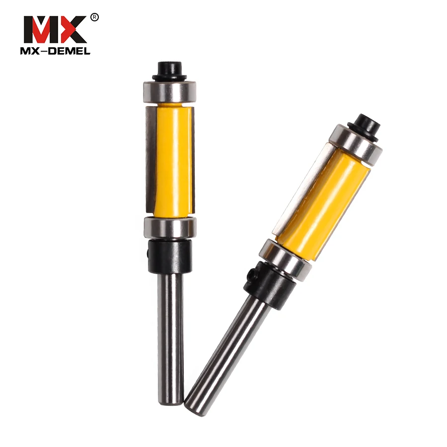 Pattern/Flush Trim Router Bit 2-1/2" Cutter Top & Bottom Bearing 37 orders | Инструменты