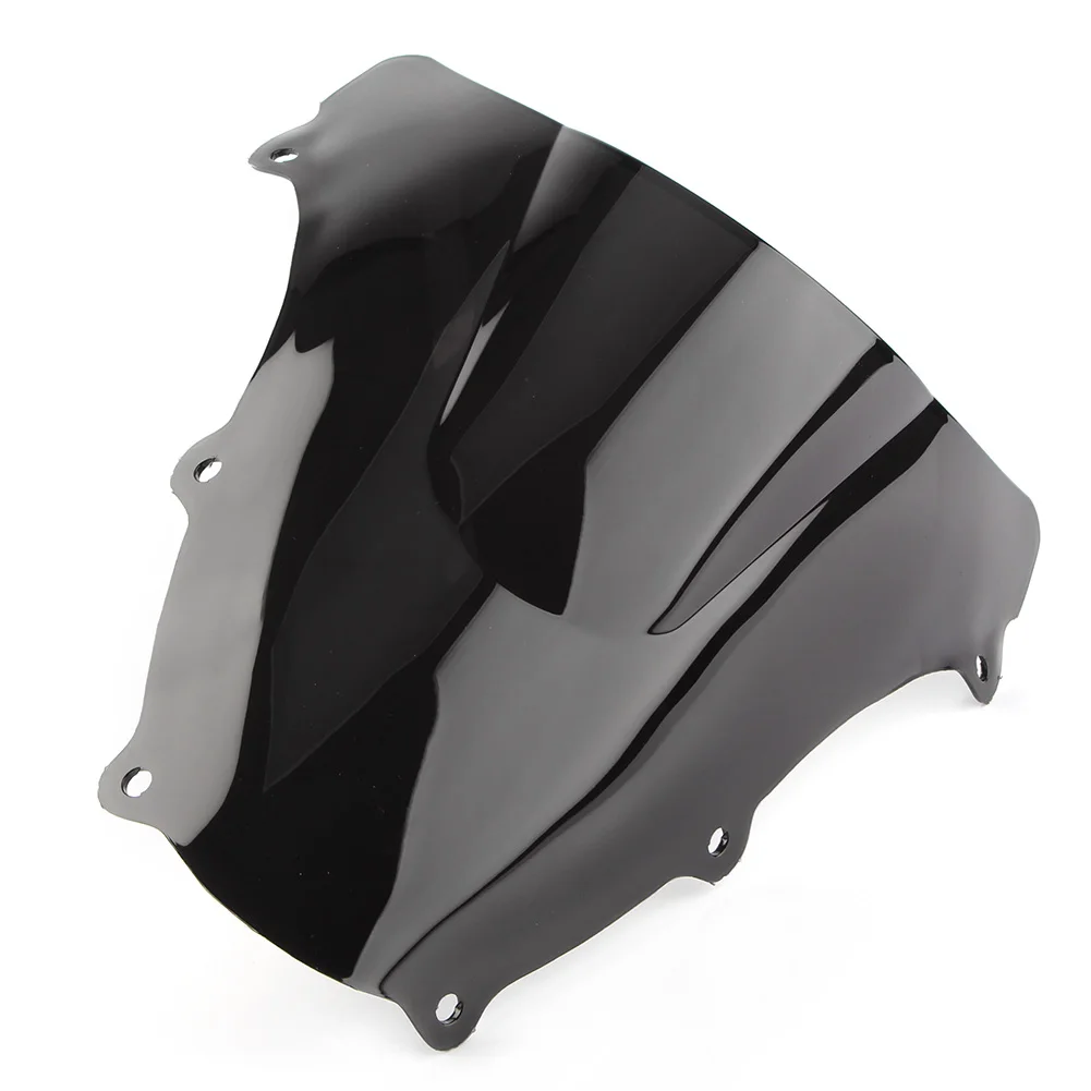 Лобовое стекло мотоцикла двойной пузырь для Suzuki SV650 SV650S 2003 2012 & SV1000 SV1000S 2008 ABS