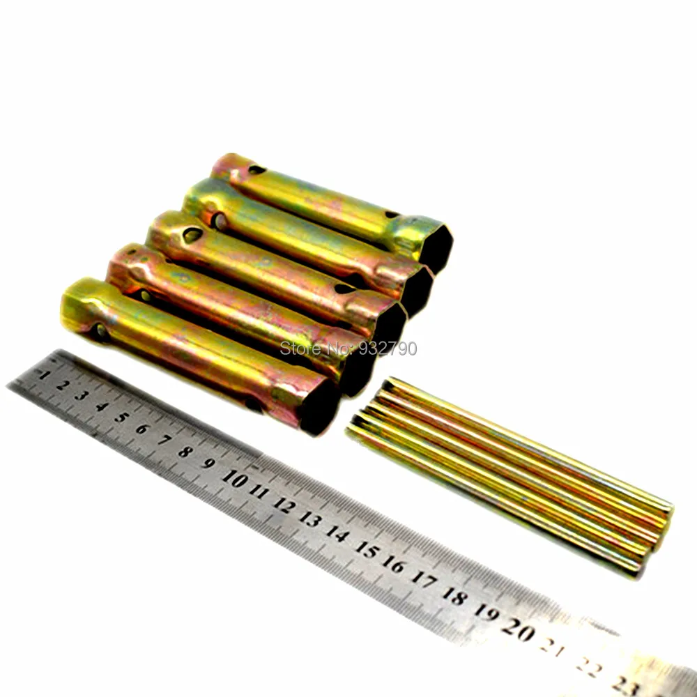 

5pcs Back Nut Tap Spanner Double Ended Box Spanner Metric 18mm-21mm Plumber Plumbers Wrench Tap Box Back Nut Fitting Box Spanner