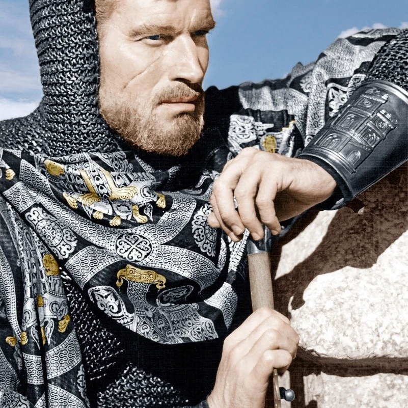 Фотопечать El Cid Charlton Heston 1961 (8x10)|Таблички и знаки| |
