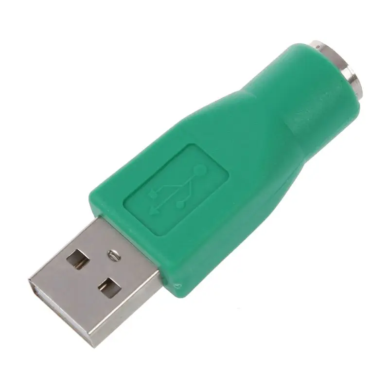 2 шт. адаптер PS/2 Мама USB папа|Компьютерные кабели и разъемы| |