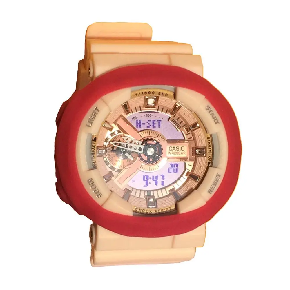 Военный класс анти-шок пленка для Casio Часы G-SHOCK роскошные классические спортивные