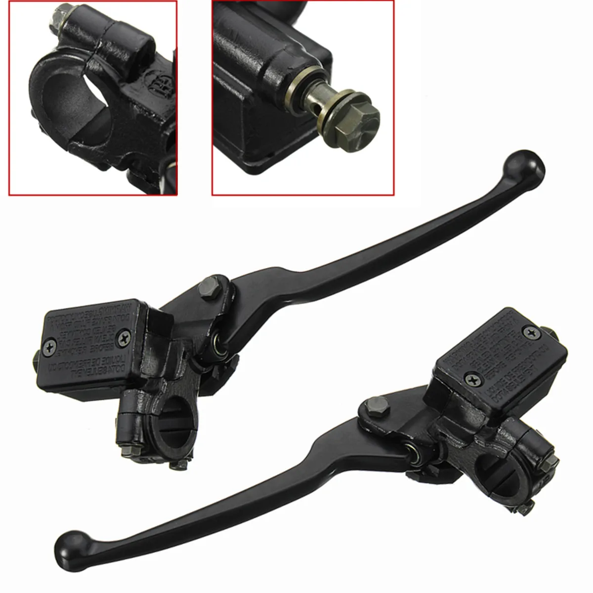 

1x 8mm Universal Motorcycle Handlebar Hydraulic Brake Clutch Master Cylinder Lever Bike