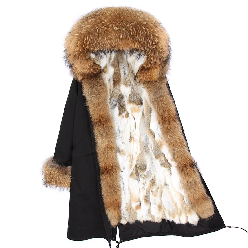 abrigos mujer invierno 2018 winter coat women parkas ukraine abrigo 2019luxury fashion girl longest natural fox | Женская одежда