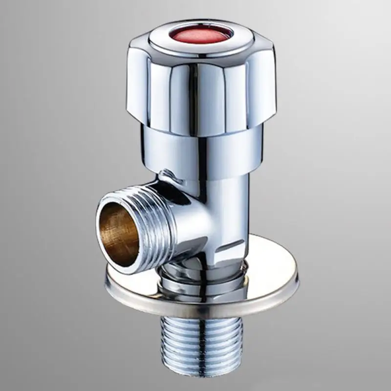 1/2 &quotлатунный треугольник для горячей и холодной воды проверки туалета