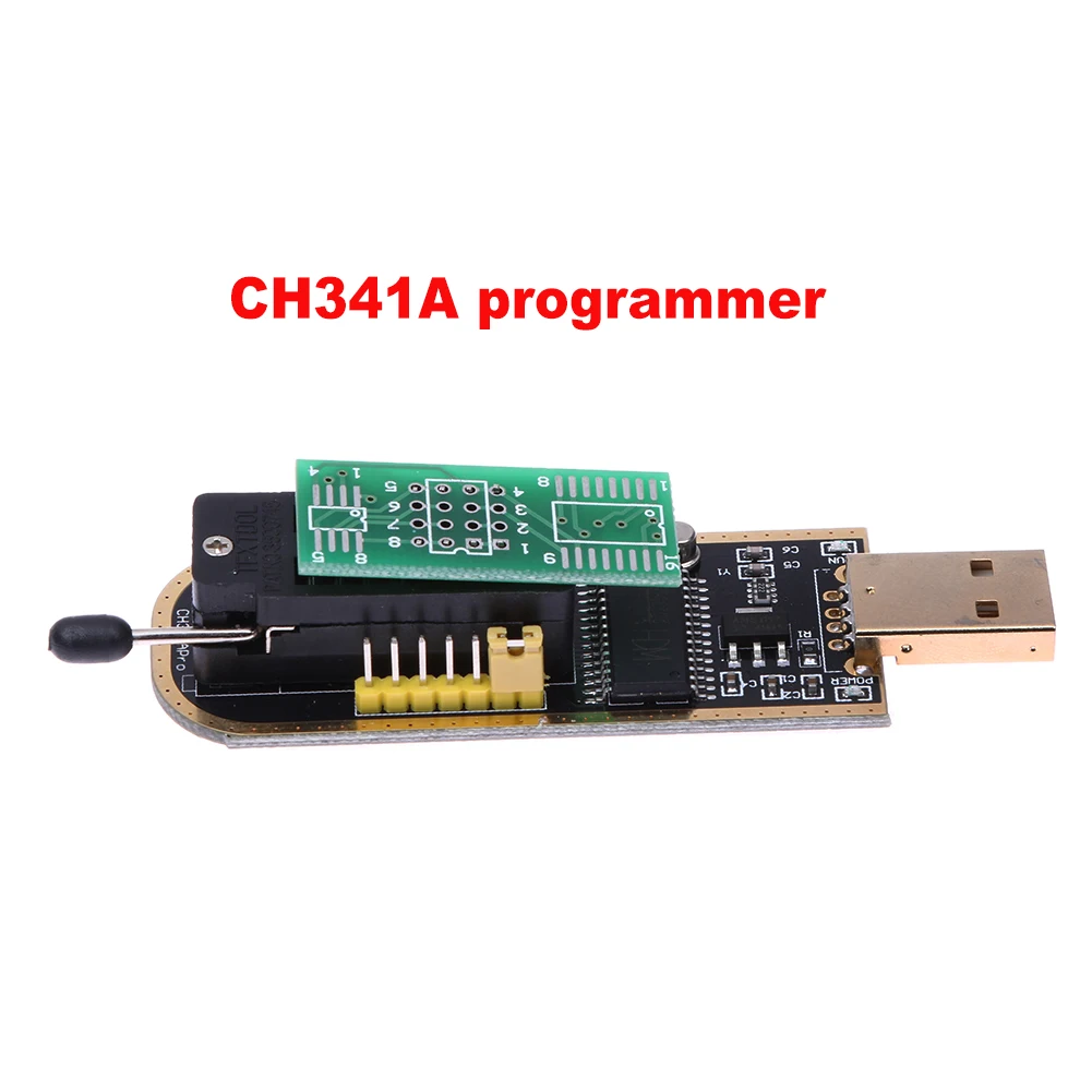 8pin/16pin чип USB программатор CH341A серии горелки 24 EEPROM BIOS писатель Поддержка и 25 SPI
