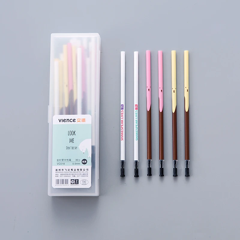 Wholesale of 30 PCS Neutral Pen Core 0.5mm Black Signature Refill Stationery | Канцтовары для офиса и дома