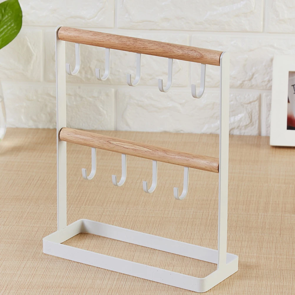 1 шт. черный железный держатель для ювелирных изделий в скандинавском стиле