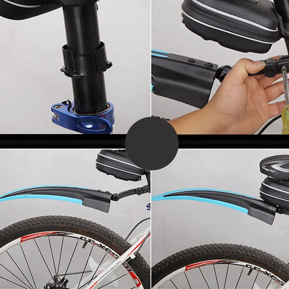 Брызговики BIKEIN PRO для горного велосипеда комплект из 2 предметов защита от грязи