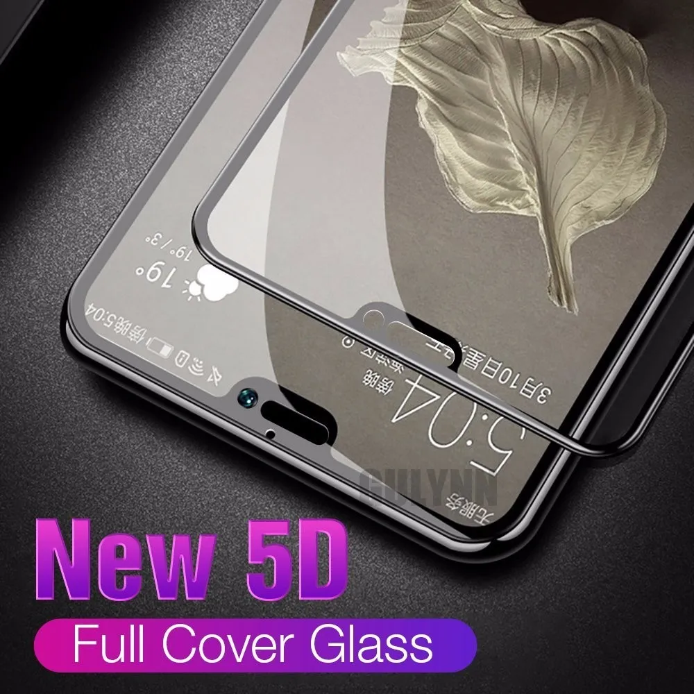 5D закаленное стекло с полным покрытием для Huawei Mate 20 10 P20 X Lite Pro Защитная пленка