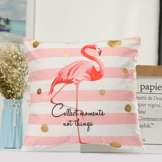 INS hot sale flamingo print home sofa wholesale customization decorative pillows | Дом и сад