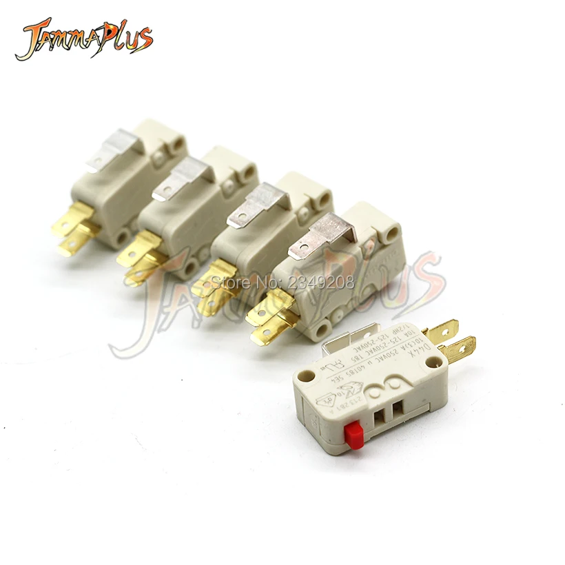 20PCS D44X microswitch Cherry 3 terminals arcade push button switch for jamm game machine DIY | Спорт и развлечения