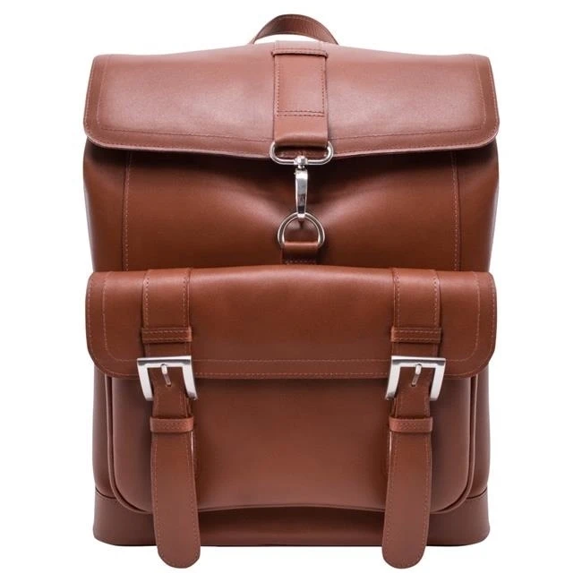 Фото Mcklein 88024 Хаген кожаный рюкзак для ноутбука Коричневый Багаж и сумки Mcklein 88024 Хаген кожаный рюкзак для ноутбука Коричневый Багаж и сумки