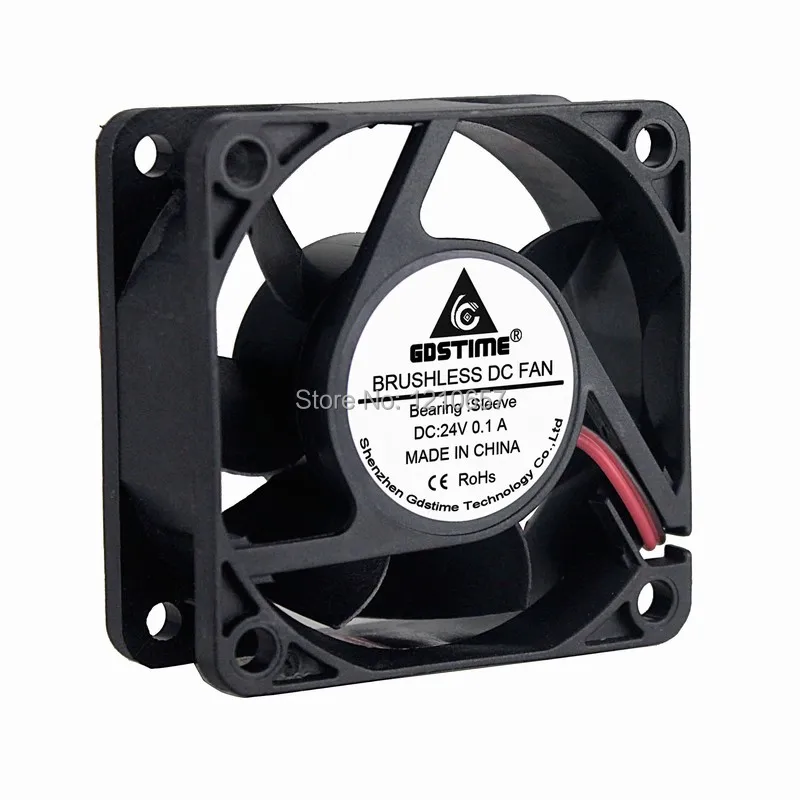 5 шт./партия Бесщеточный вентилятор охлаждения 60 х60х25 мм 6 см|cooling fan|60 x 6024v cooler |