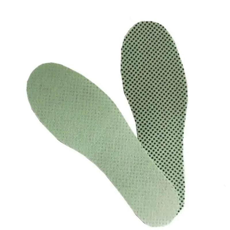 1 пара натуральный Турмалин Самонагревающиеся стельки магнитный массаж ног