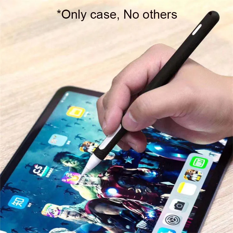Чехол для Apple Pencil 2 ipad Pro мягкий силиконовый наконечник держатель планшет сенсорный Стилус ручка защитный