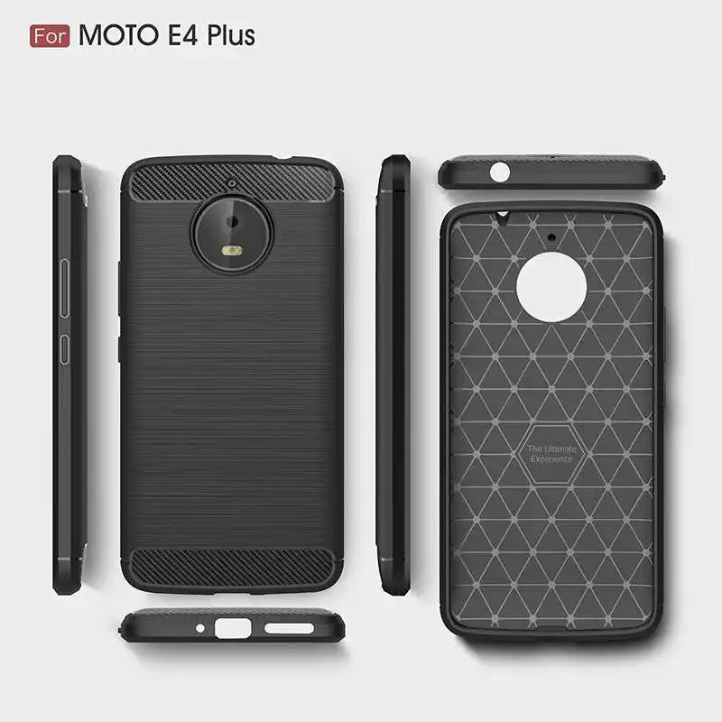 Mokoemi модный противоударный мягкий силиконовый чехол 5 дюйма для Motorola Moto E4 Plus