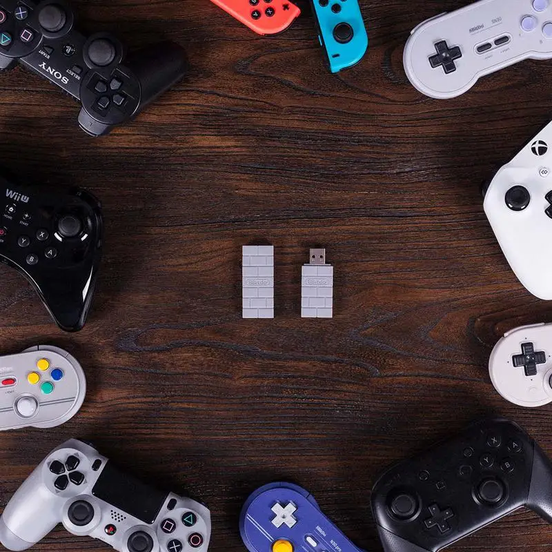 BEESCLOVER 8bitdo USB беспроводной Bluetooth адаптер приемник для Windows Mac Nintendo Switch контроллера