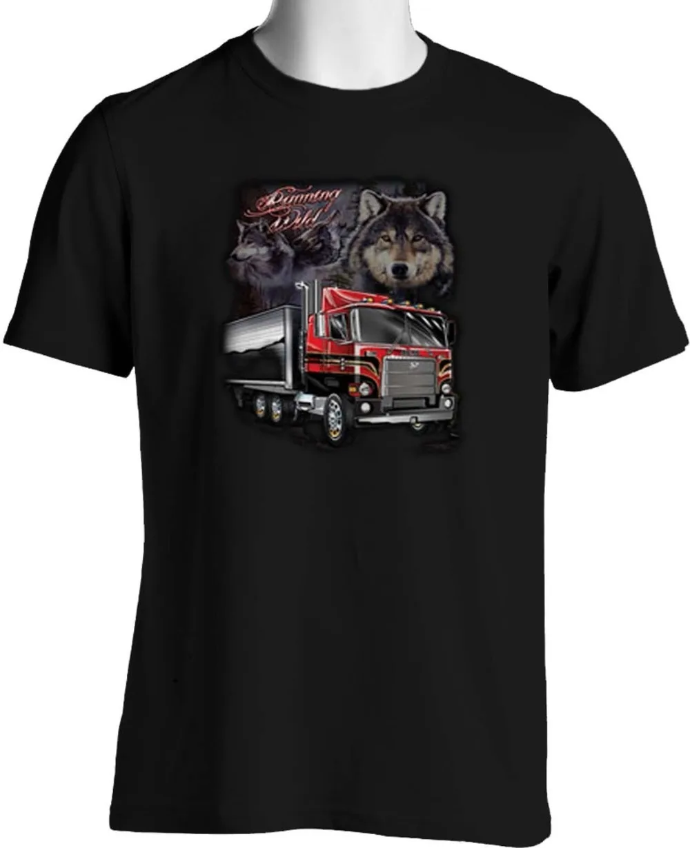 2018 Последняя мода большая Рига Дальнобойщик Американские Футболки Runer Wild Cabover