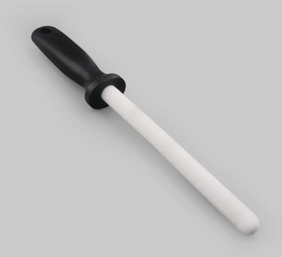 1 Pcs Ceramic(zirconia) Rod Knife Sharpener With ABS Handle Sharpening For Chefs Steel Knives Kitchen Assistant Helper | Дом и сад