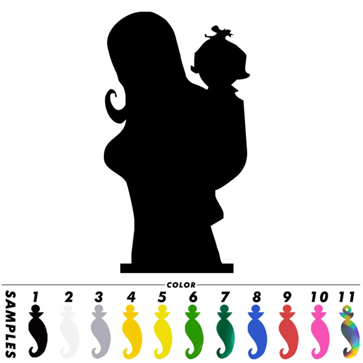 Детская переноска на заднюю наклейку для мотоцикла ноутбука окна виниловая