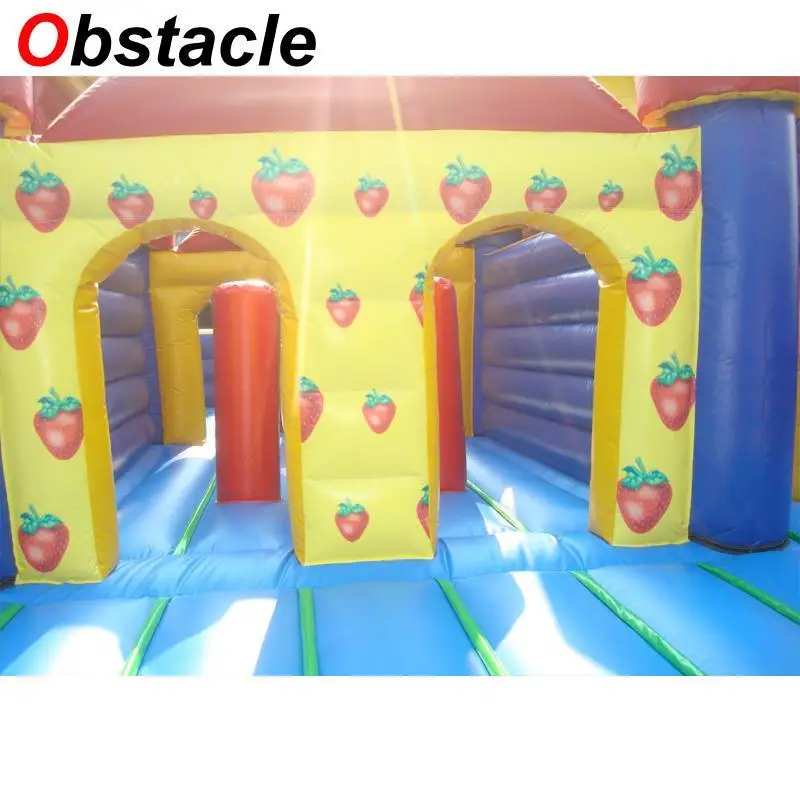 Используется надувной замок батут надувная большая горка для детей оборудование