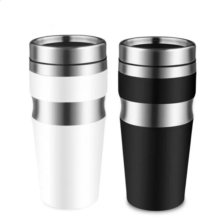 50 шт. Новый 500 мл 15 унций с двойными стенками из нержавеющей стали термос кофе