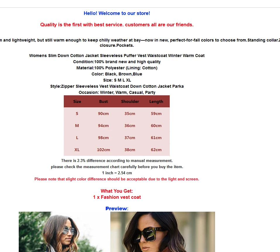 Фото New Fashion Women Ladies Warm Slim Plaid zip Jacket Sleeveless Puffer Vest coat Женская одежда New Fashion Women Ladies Warm Slim Plaid zip Jacket Sleeveless Puffer Vest coat Женская одежда